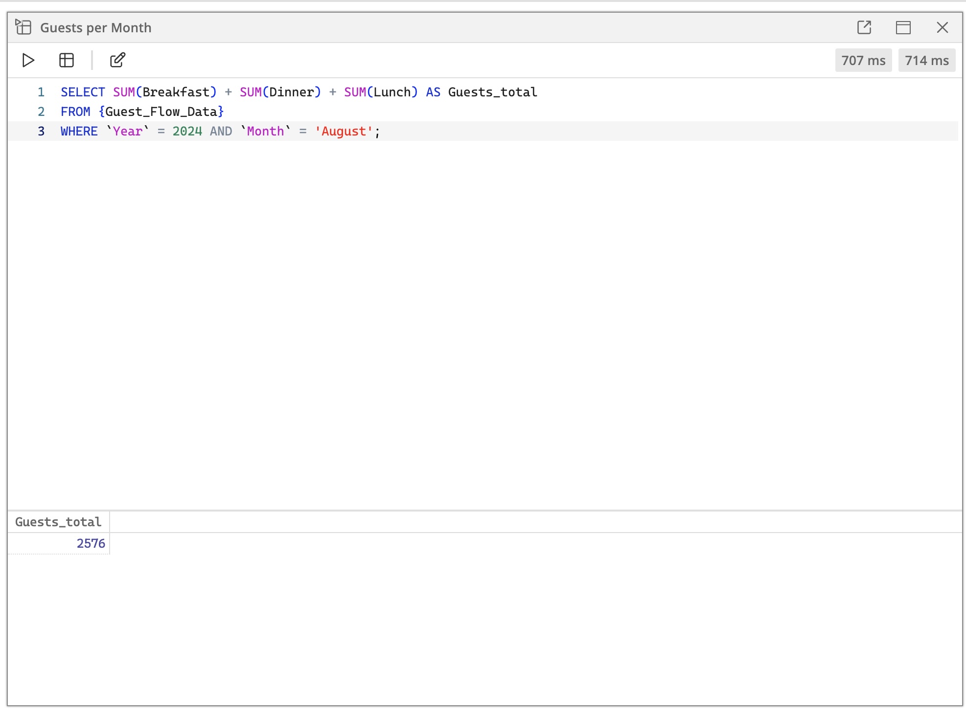 Data Routine. SQL Queries on Google Sheets